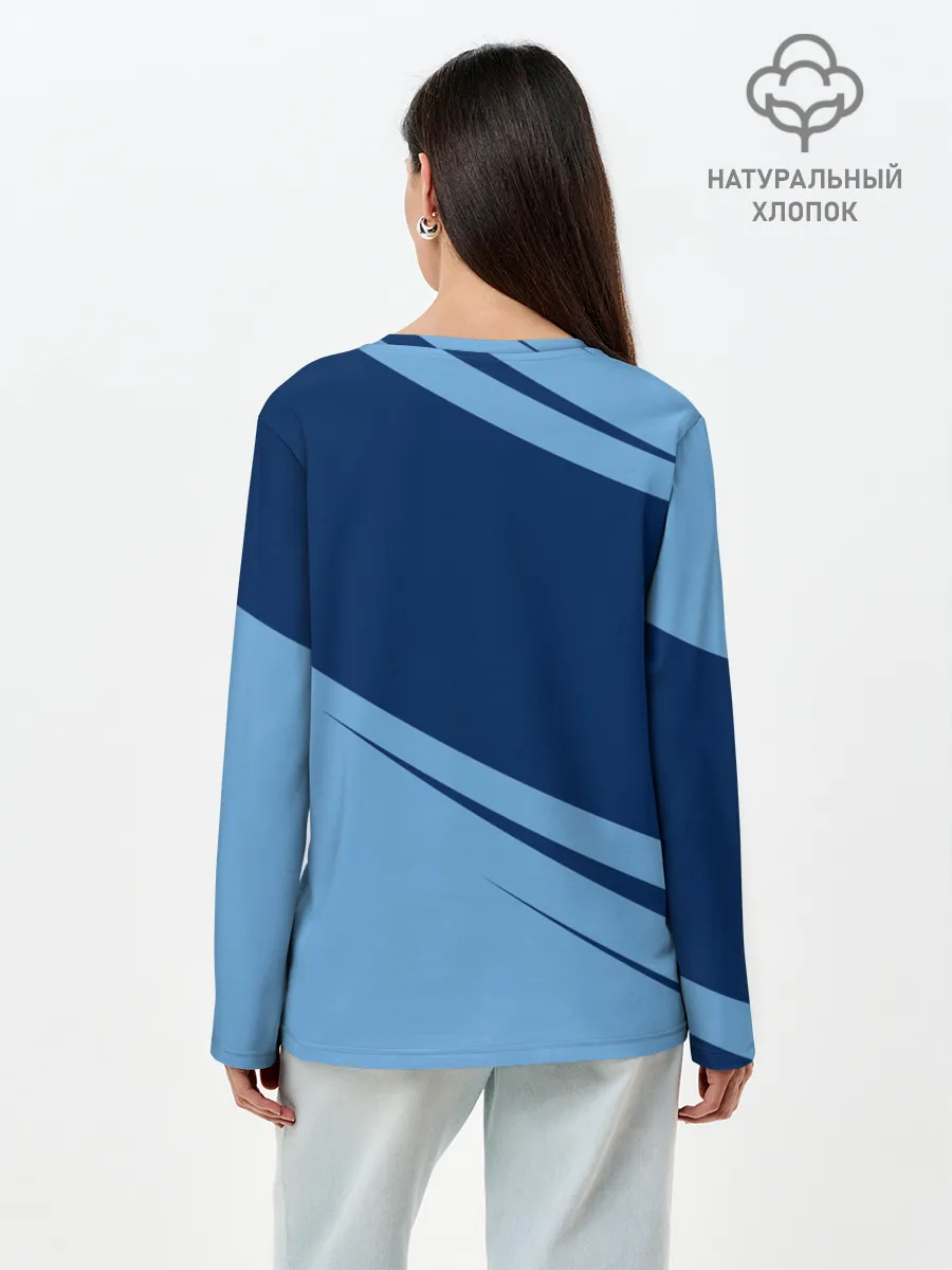 Лонгслив женский. Хлопок / MANCHESTER CITY Манчестер Сити