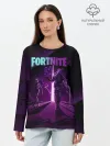 Лонгслив женский. Хлопок / fortnite