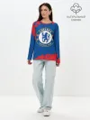 Лонгслив женский. Хлопок / CHELSEA F.C. / ЧЕЛСИ