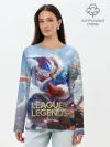Лонгслив женский. Хлопок / League of Legends МАСТЕР ЙИ