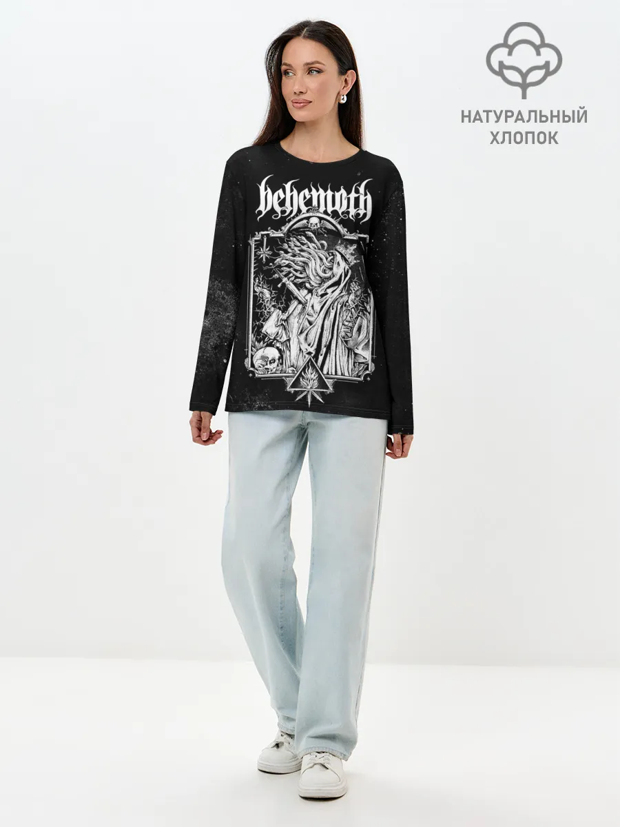 Лонгслив женский. Хлопок / Behemoth