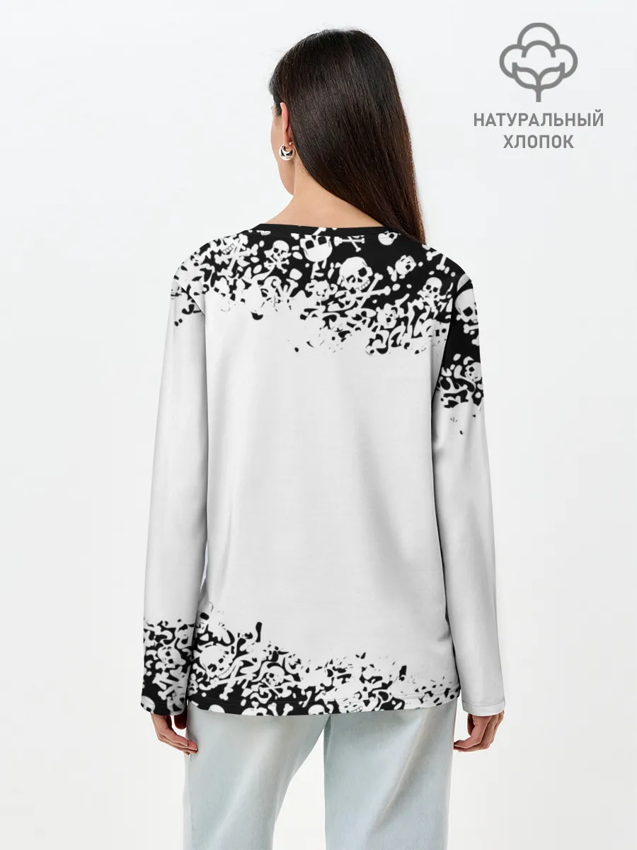 Лонгслив женский. Хлопок / КОРОЛЬ И ШУТ