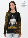 Лонгслив женский. Хлопок / PUBG
