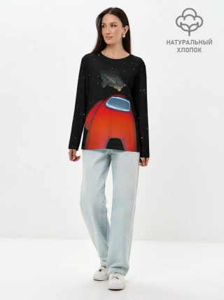 Лонгслив женский. Хлопок / Among Us