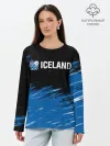 Лонгслив женский. Хлопок / KSI ICELAND.