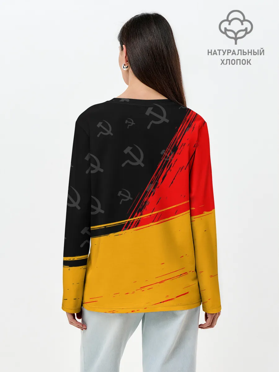 Лонгслив женский. Хлопок / СССР / USSR