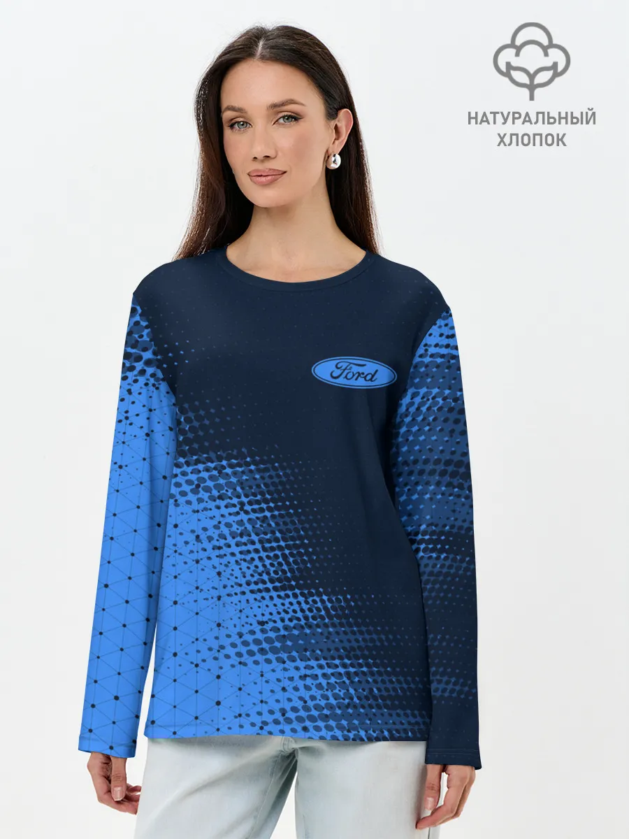 Лонгслив женский. Хлопок / FORD / Форд