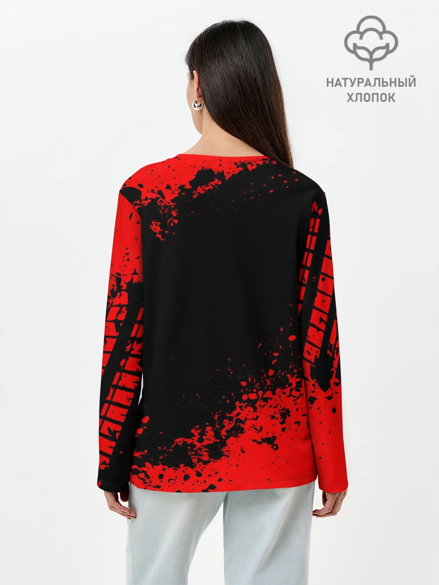 Лонгслив женский. Хлопок / LEXUS.