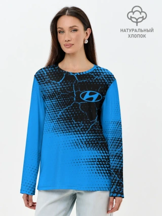 Лонгслив женский. Хлопок / HYUNDAI / Хендай