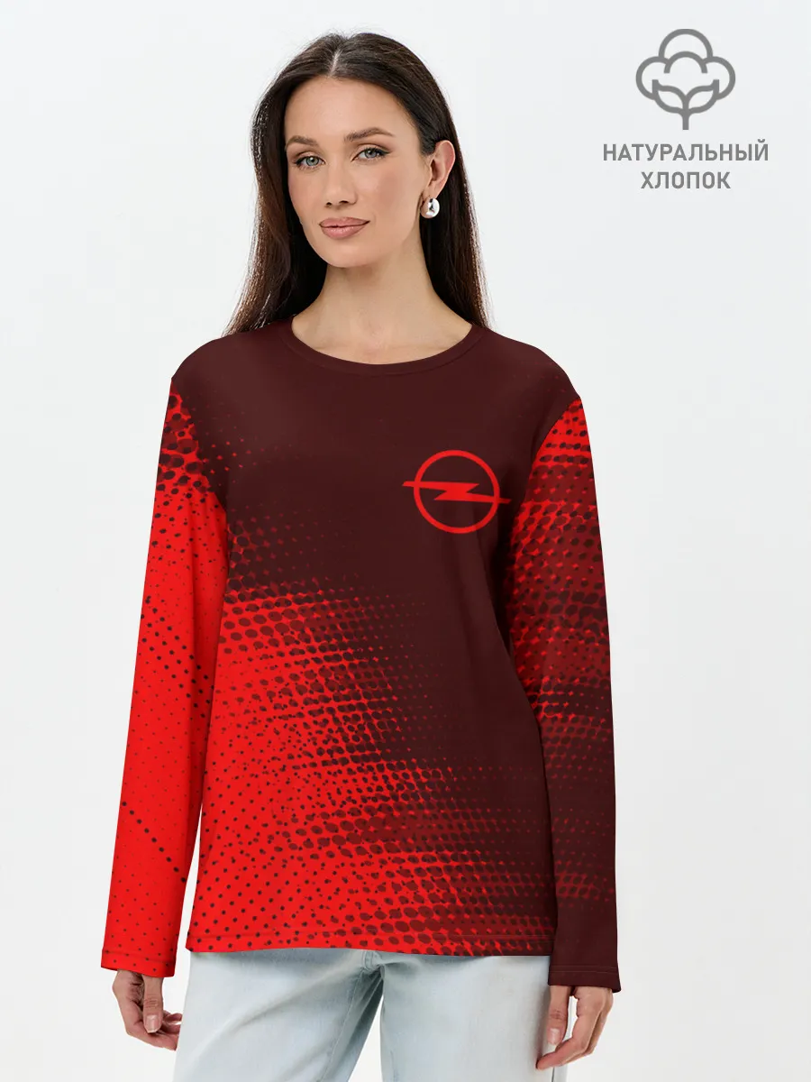 Лонгслив женский. Хлопок / OPEL / Опель