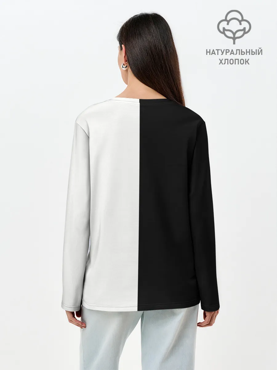 Лонгслив женский. Хлопок / UNDERTALE