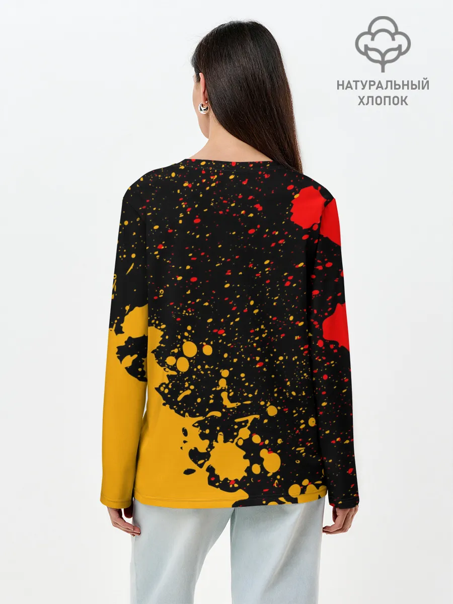 Лонгслив женский. Хлопок / NISSAN / Ниссан