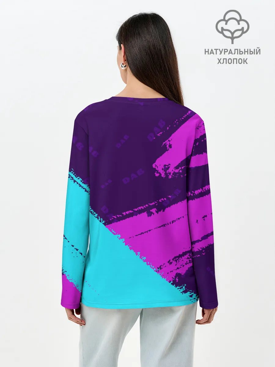Лонгслив женский. Хлопок / ЕДИНОРОГ DAB