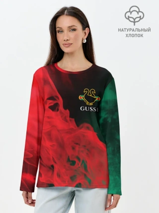 Лонгслив женский. Хлопок / GUSSI / ГУСИ