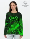 Лонгслив женский. Хлопок / KIA / КИА