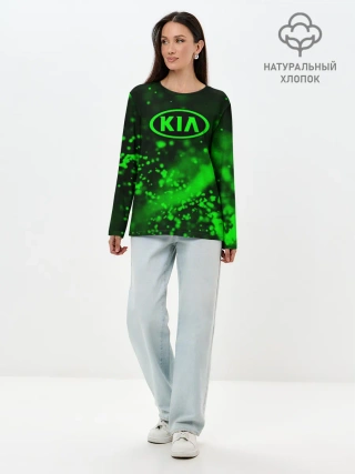 Лонгслив женский. Хлопок / KIA / КИА