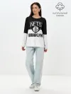 Лонгслив женский. Хлопок / Бруклирн