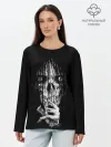 Лонгслив женский. Хлопок / Halloween