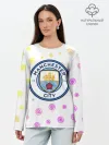 Лонгслив женский. Хлопок / MANCHESTER CITY Манчестер Сити