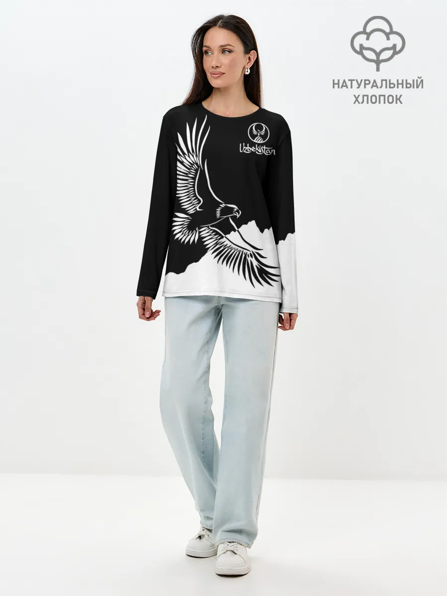Лонгслив женский. Хлопок / Узбекистан