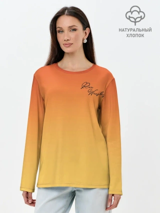 Лонгслив женский. Хлопок / Рон Уизли