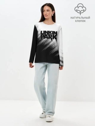 Лонгслив женский. Хлопок / Linkin Park
