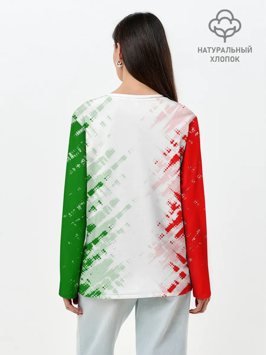 Лонгслив женский. Хлопок / JUVENTUS