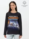 Лонгслив женский. Хлопок / Minecraft Dungeons