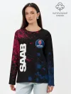 Лонгслив женский. Хлопок / SAAB / Сааб