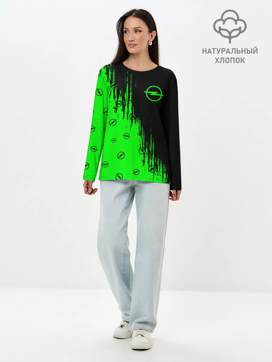 Лонгслив женский. Хлопок / OPEL / Опель