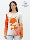Лонгслив женский. Хлопок / ЛИСИЧКА / FOXY
