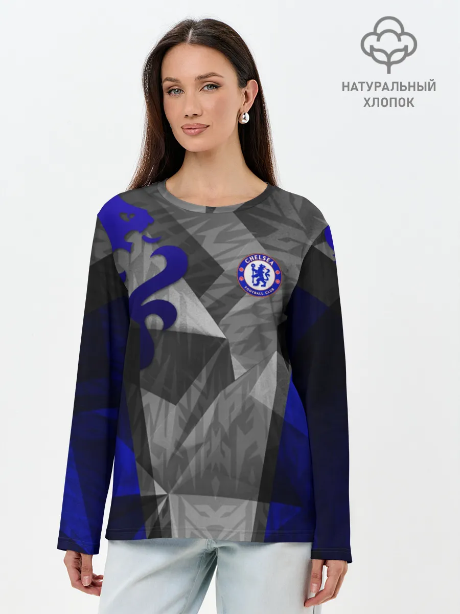 Лонгслив женский. Хлопок / Chelsea | Челси