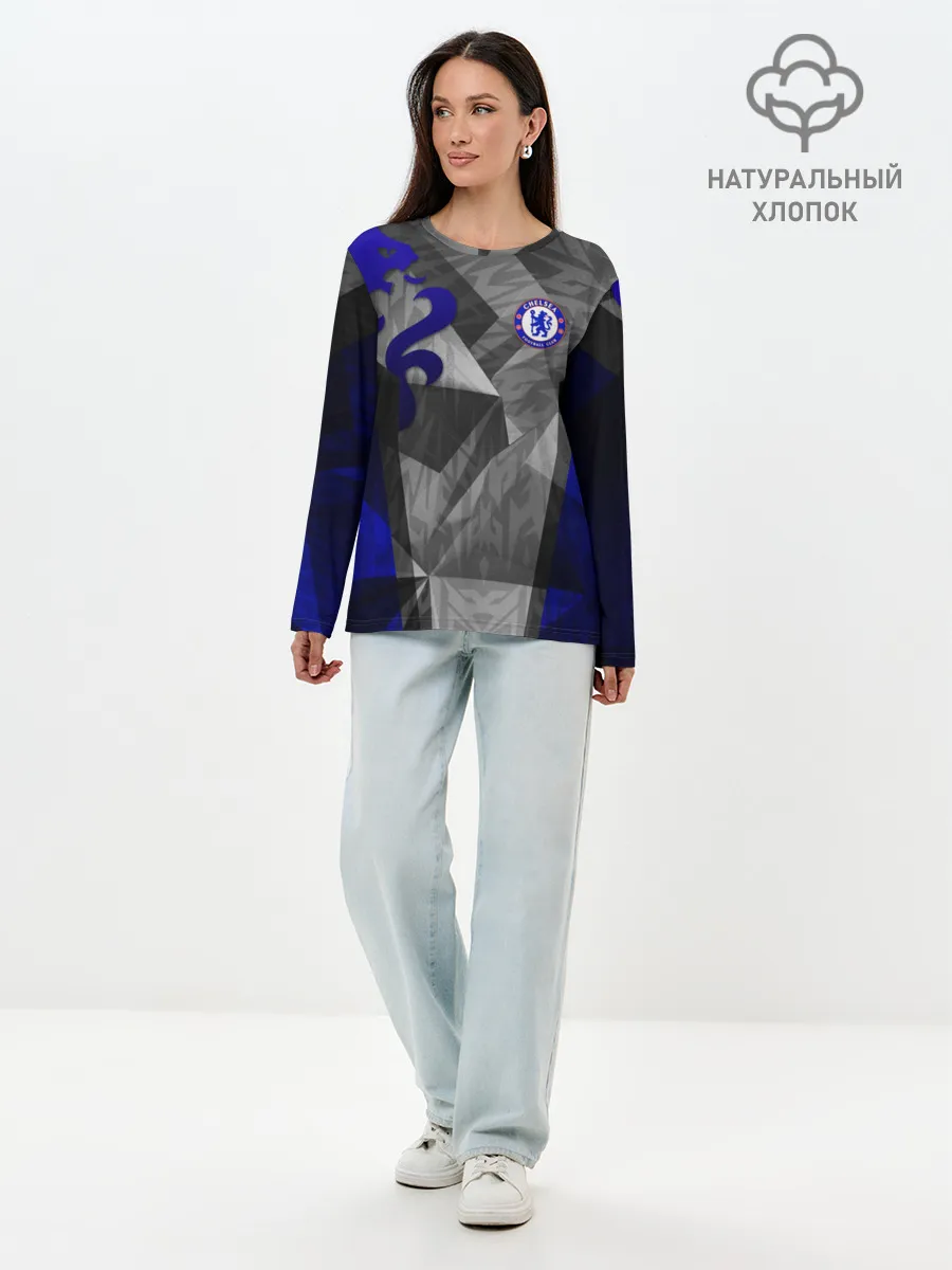 Лонгслив женский. Хлопок / Chelsea | Челси