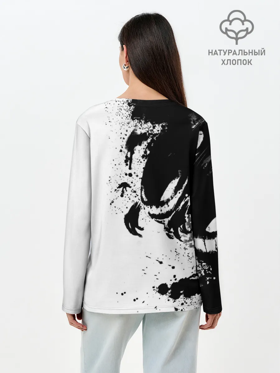 Лонгслив женский. Хлопок / Покемоны | Хонтер