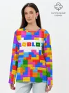Лонгслив женский. Хлопок / ROBLOX LEGO