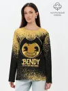 Лонгслив женский. Хлопок / Bendy And The Ink Machine