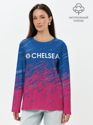 Лонгслив женский. Хлопок / Chelsea / Челси.