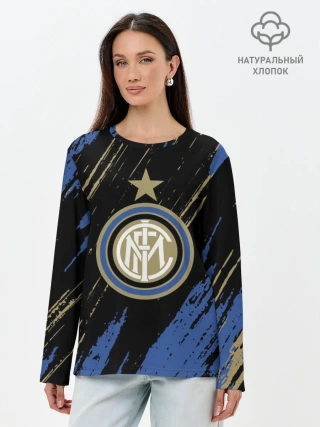 Лонгслив женский. Хлопок / Inter / Интер.
