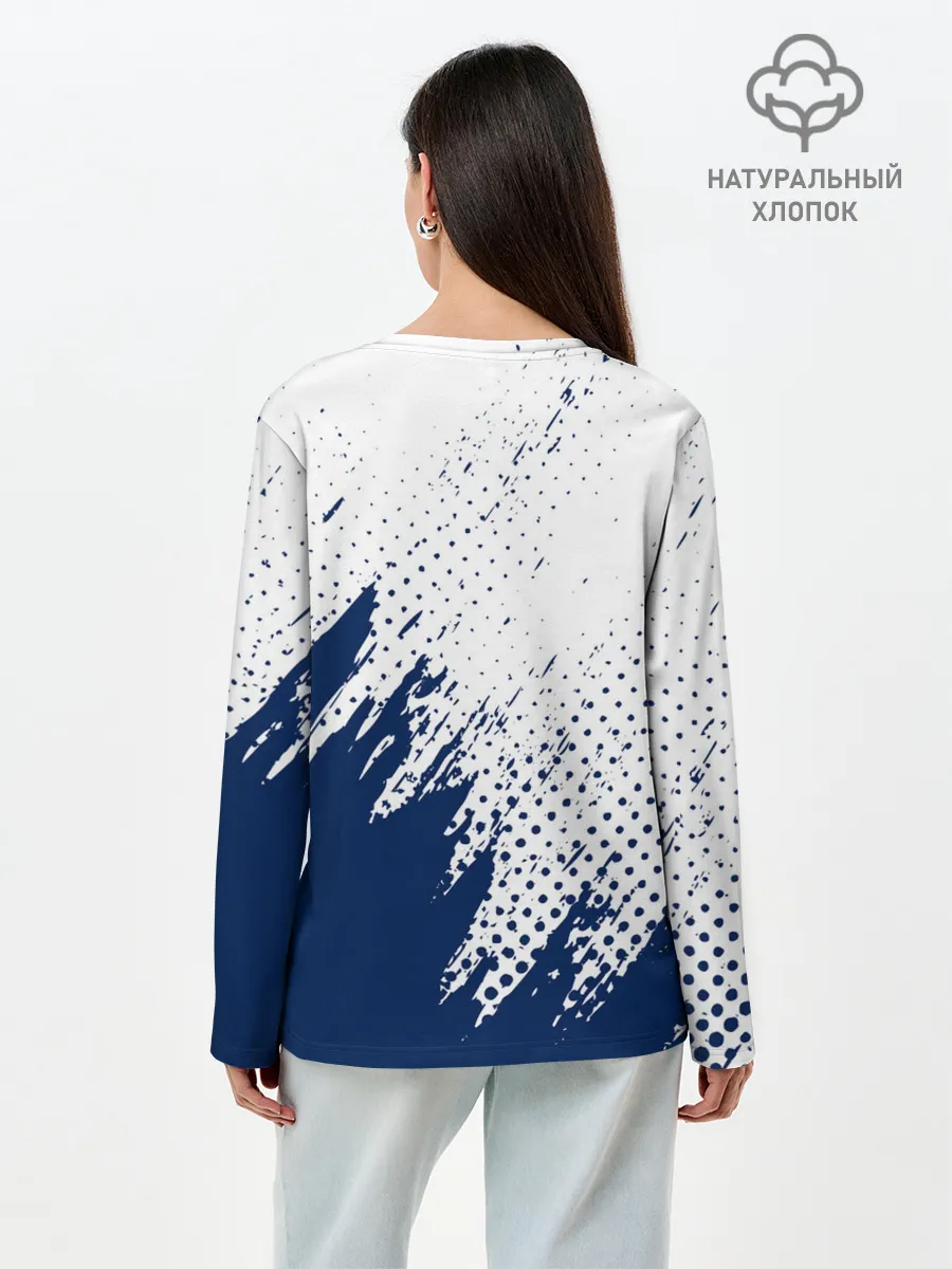 Лонгслив женский. Хлопок / Tottenham Hotspur.