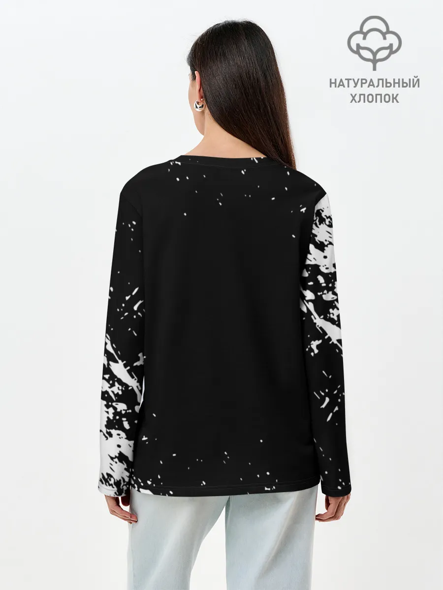 Лонгслив женский. Хлопок / GHOSTEMANE