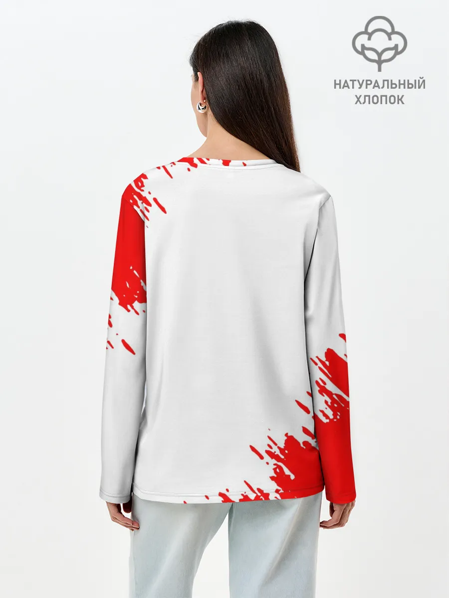 Лонгслив женский. Хлопок / GHOSTEMANE