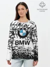 Лонгслив женский. Хлопок / BMW.