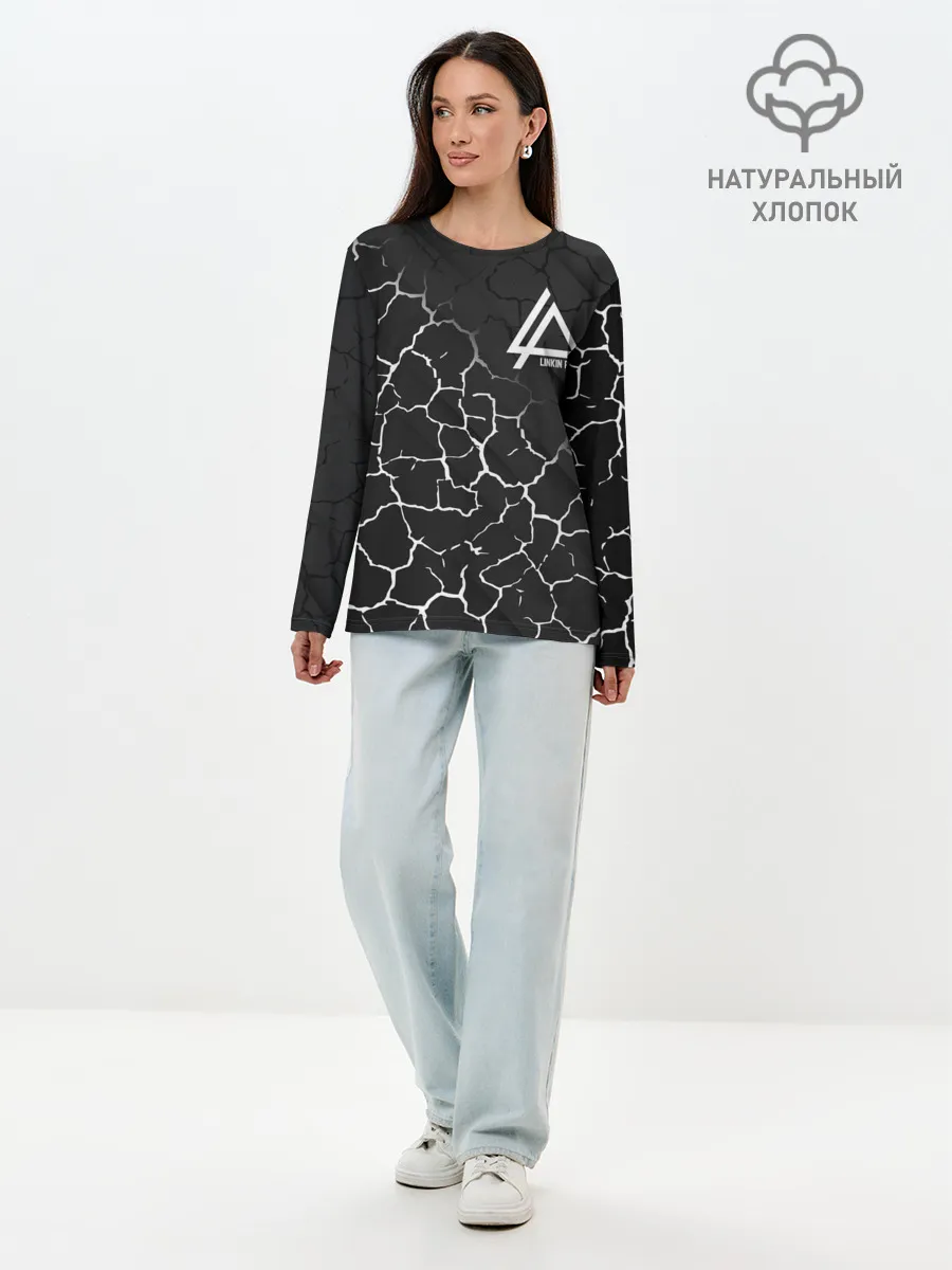 Лонгслив женский. Хлопок / LINKIN PARK.