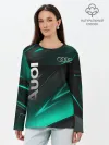 Лонгслив женский. Хлопок / Audi