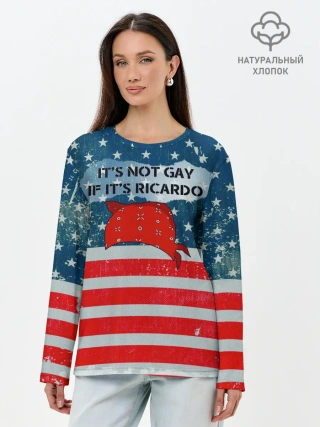 Лонгслив женский. Хлопок / Its Ricardo