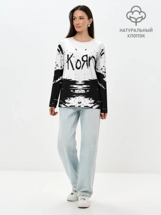 Лонгслив женский. Хлопок / korn