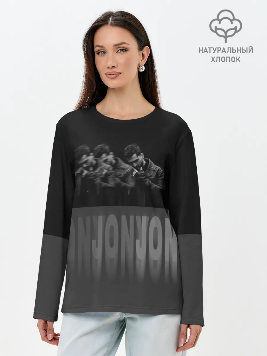 Лонгслив женский. Хлопок / Jony