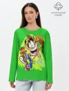 Лонгслив женский. Хлопок / CRASH BANDICOOT