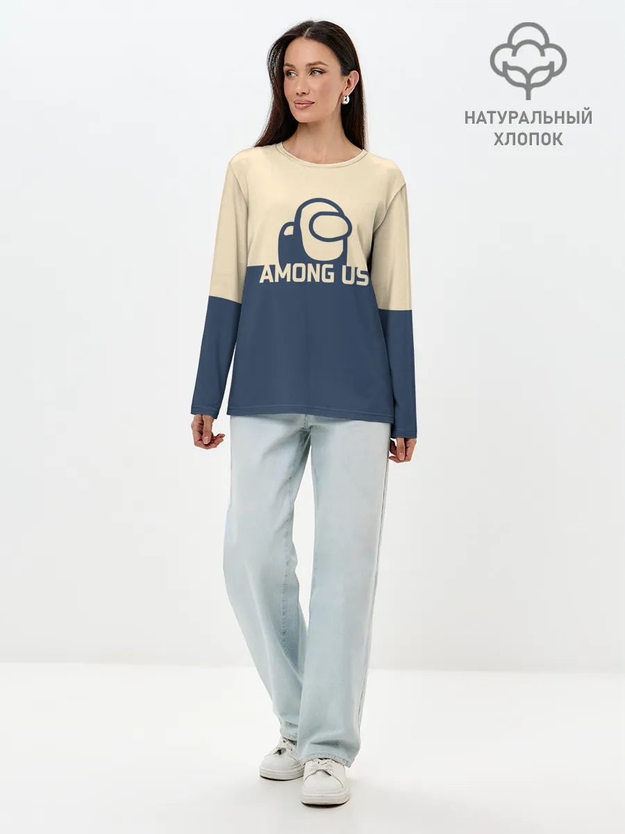 Лонгслив женский. Хлопок / Among Us