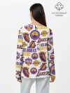 Лонгслив женский. Хлопок / LAKERS LOGO